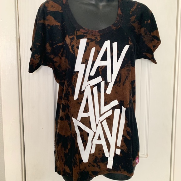 Creep Street - Slay All Day tshirt- Sm - Picture 1 of 5